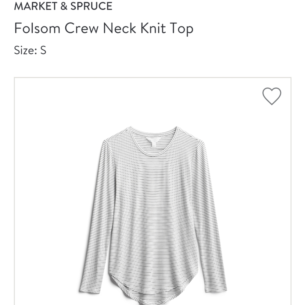 Stitchfix Folsom crew neck knit top